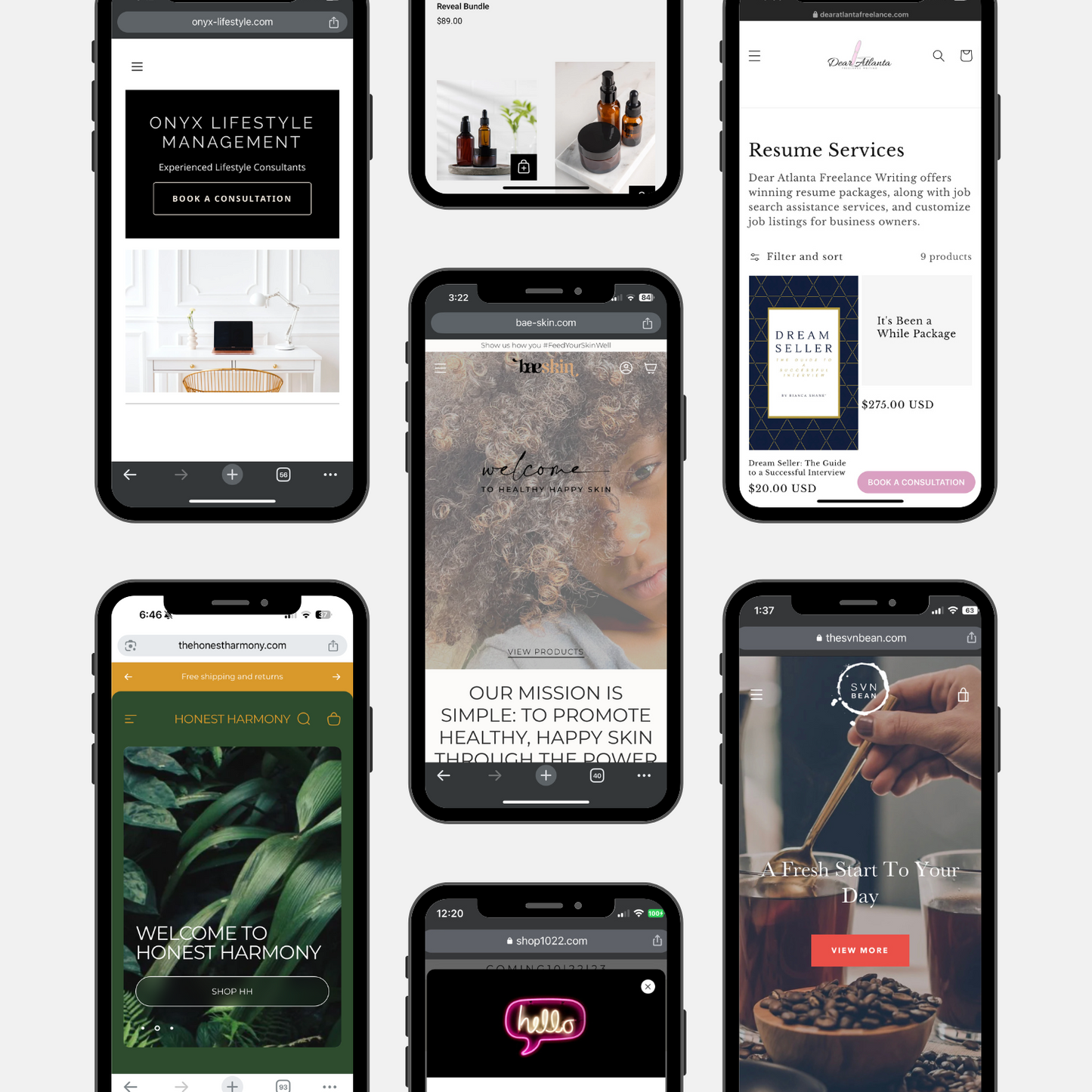 WEBSITE SUITE - LUXE