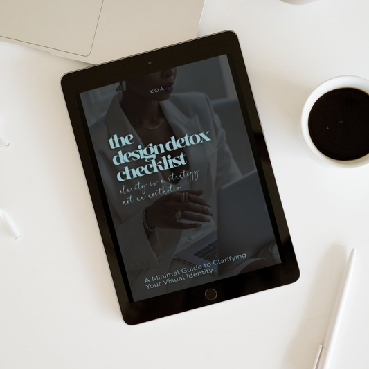 DESIGN DETOX CHECKLIST